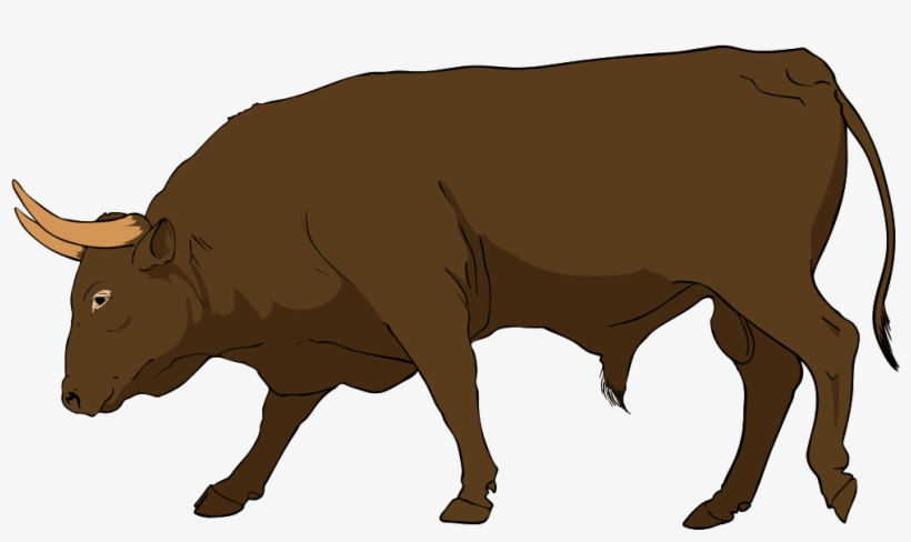 Bull Clipart - Ox Clipart, transparent png