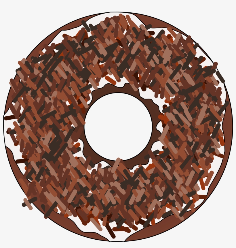 This Free Icons Png Design Of Too Many Brown Sprinkles, transparent png