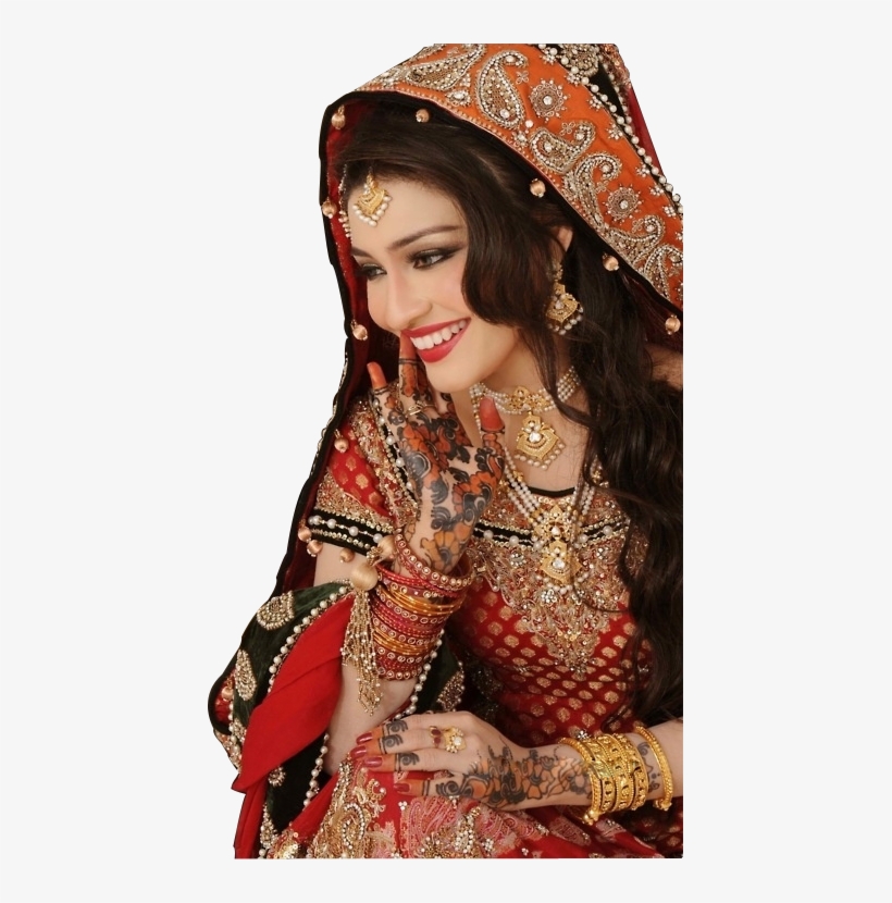 Indian Mythology - Mehwish Hayat In Bridal, transparent png