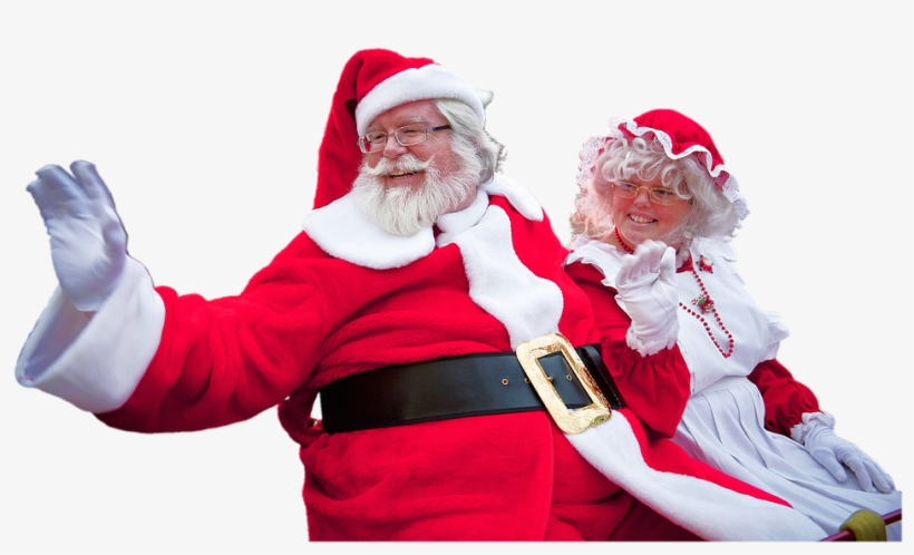 Santa's Medical Chart Says He's A 1,746 Year-old Married - Santa And Mrs Claus Png, transparent png