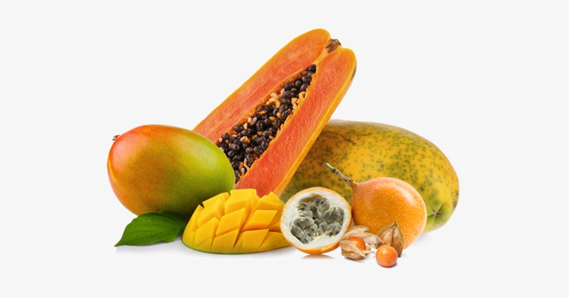 Tropical Fruits Png Free Library - Exotic Fruits Png, transparent png