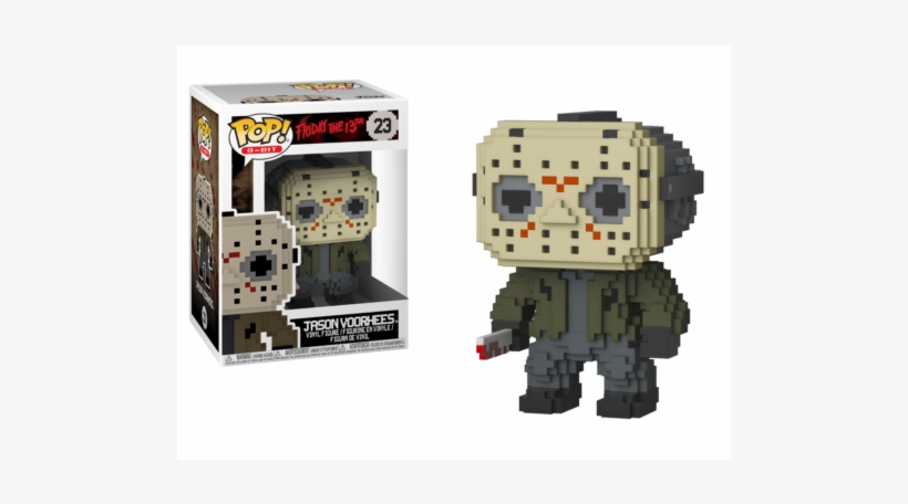Funko Pop Jason Voorhees 8 Bit, transparent png