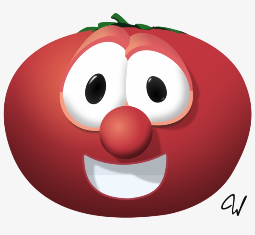 Bob The Tomato By Maribakumon-d9apy4v - Veggie Tales God Made You, transparent png