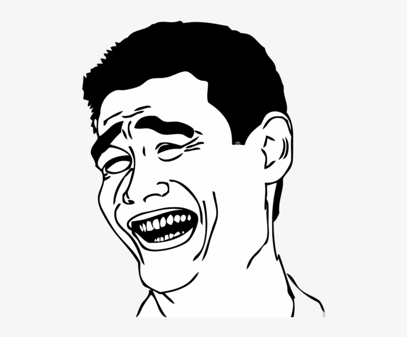 What Normal Sentence Can Be Creepy With A Lenny Face - Yao Ming Face Png, transparent png