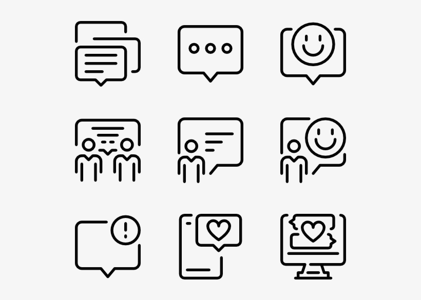 Speech Bubble Icons - Travel Icon Transparent Background, transparent png