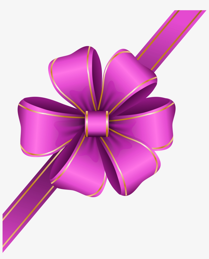 Ribbon Transparent Decorative - Corner Ribbon Banner Png, transparent png