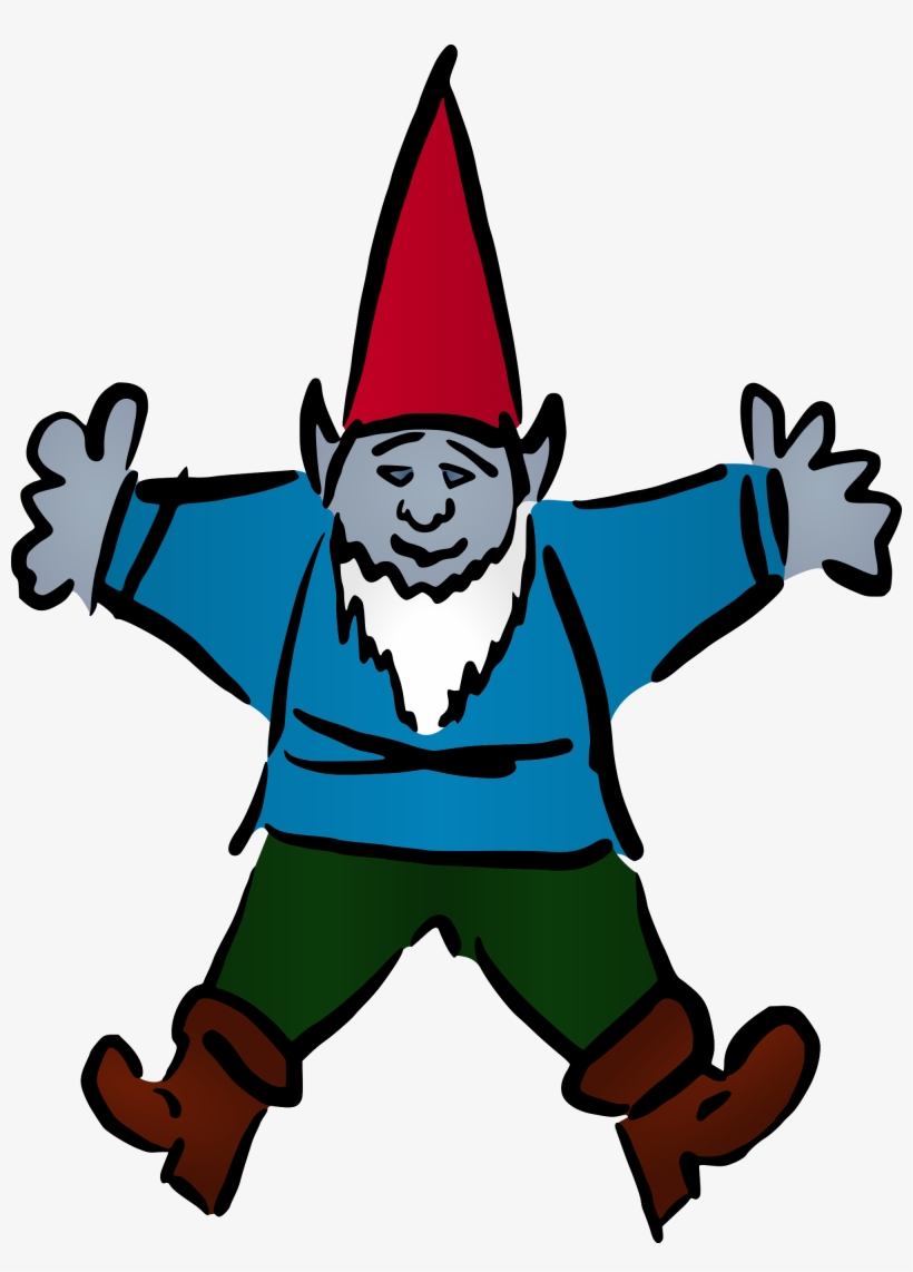 Gnome Drawing - Drawing, transparent png