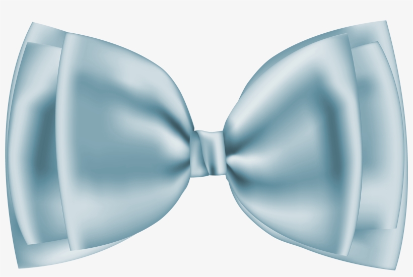 Light Blue Ribbon Png Clipart - Clip Art, transparent png