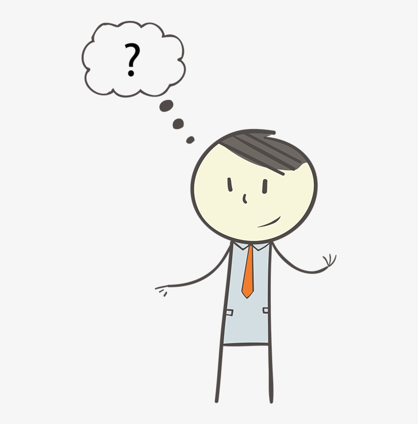 Ben The Beneficiary With A Thought-bubble Over His - Person Asking Question Icon, transparent png