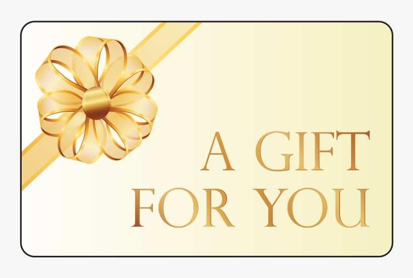 Gold Ribbon Gift Cards - Ribbon, transparent png