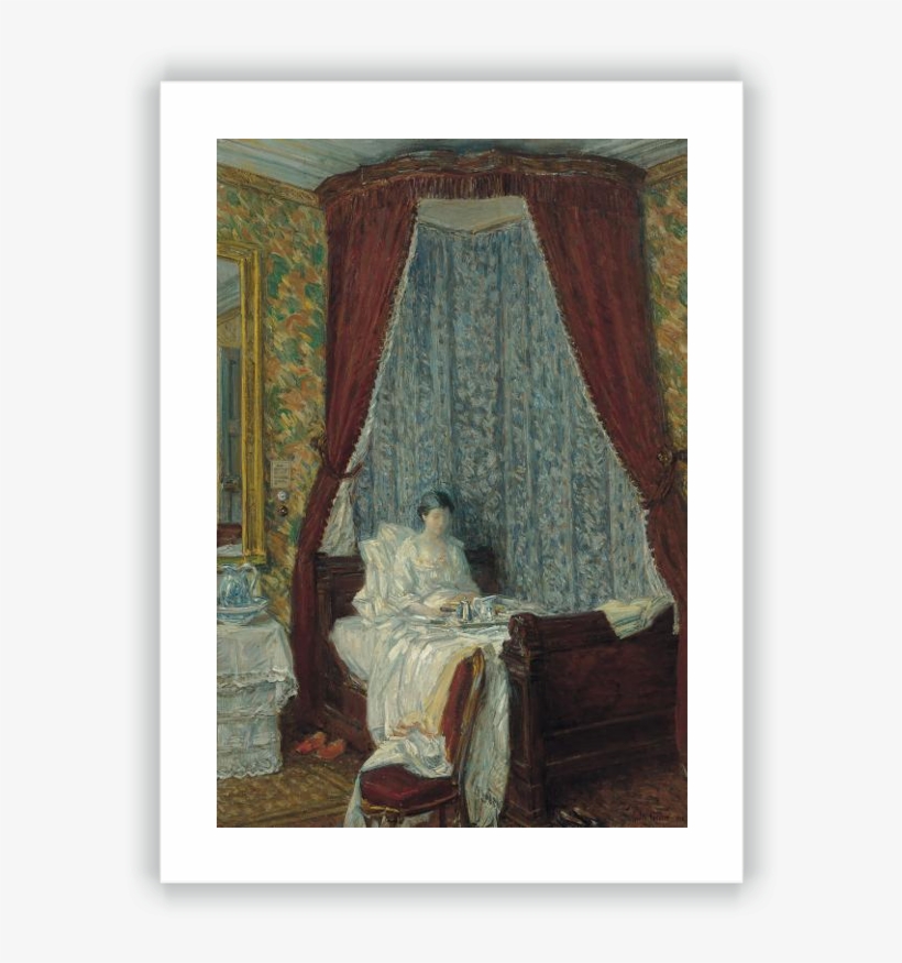 The French Breakfast - Giclee Painting: Hassam's The French Breakfast, 1910,, transparent png