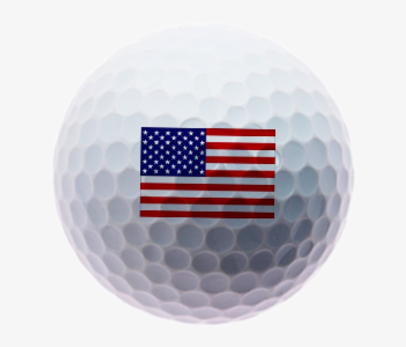 American Flag Golf Ball, transparent png