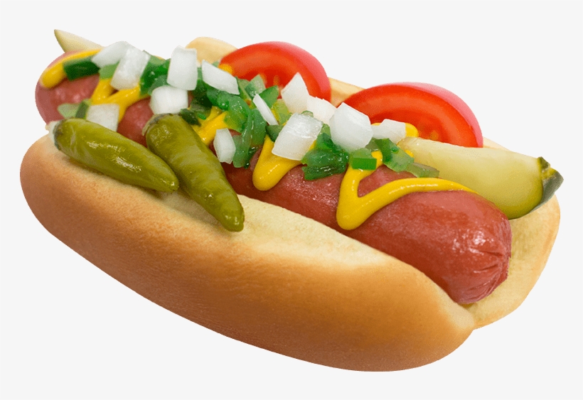Home Market Foods Eisenberg Chicago Style Hot Dog - Chicago Style Hot Dog Png, transparent png