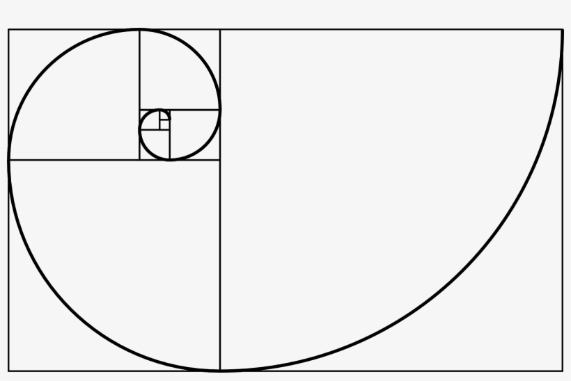Learn How To Hang Golden Ratio Pictures 4 - Fibonacci Spiral, transparent png