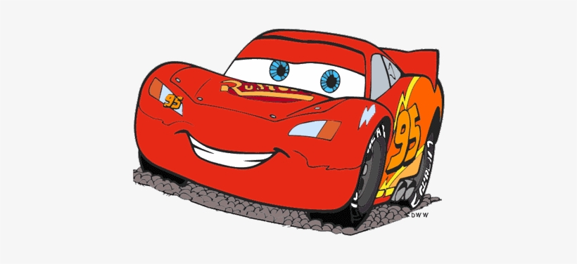 Free Clip Art Cars - Lighting Mcqueen Png Transparent, transparent png