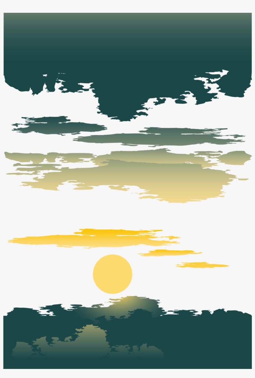 Sunset Sunset Vector - Sunset, transparent png
