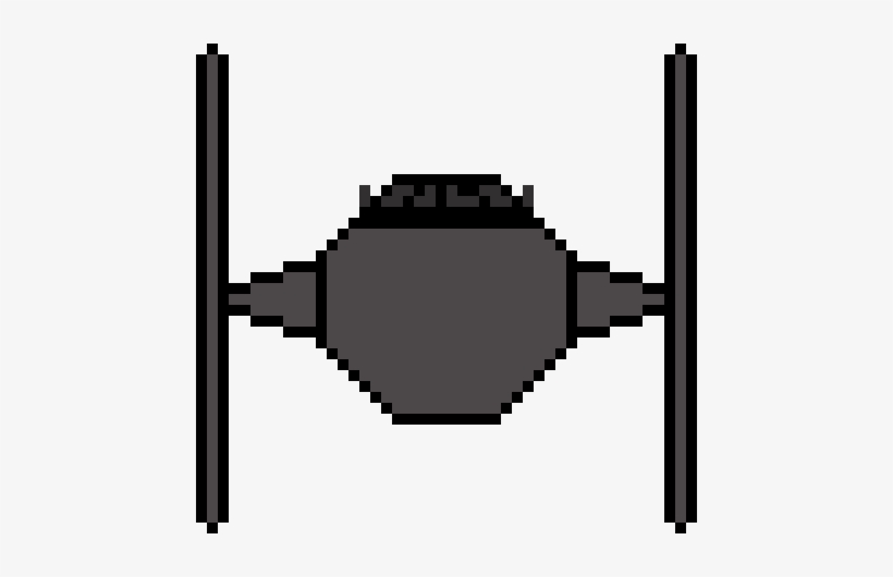 Tie Fighter - Pixel Deadpool Logo, transparent png