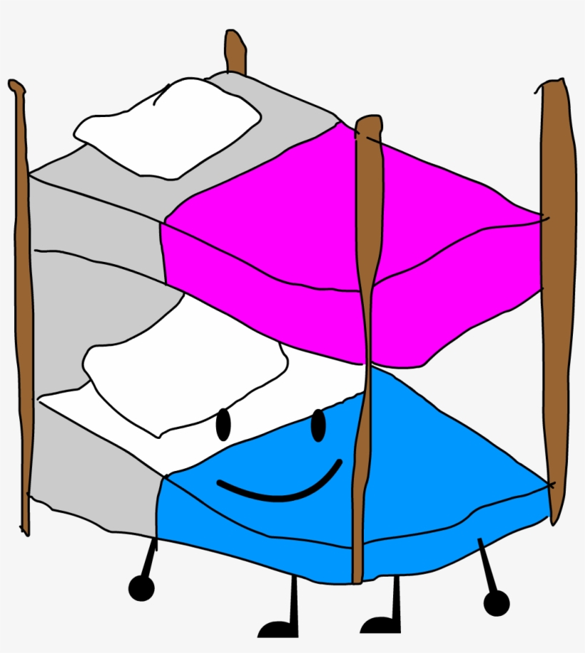 Bunk Bed Bfdi 19 - Bfdi Recommended Characters Gumball, transparent png