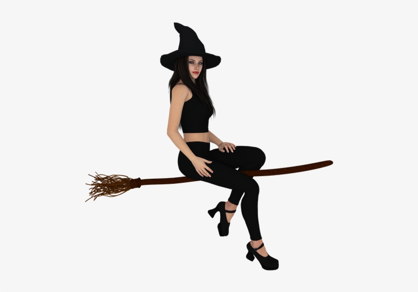 Free Royalty Images - Halloween Witches Free Png, transparent png