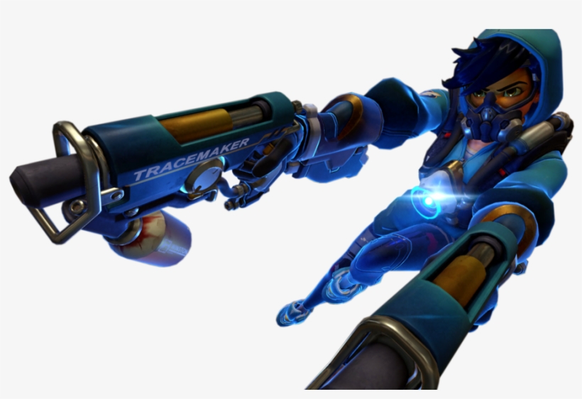 [overwatch] Graffiti Tracer By Popokupingupop90 - Graffiti Tracer Render, transparent png