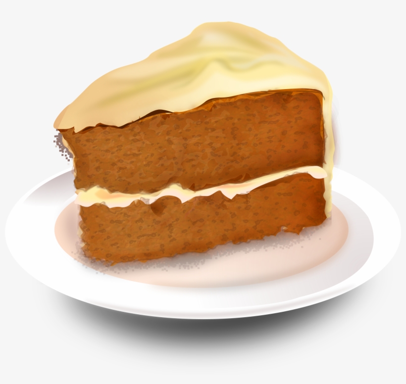 Carrot Cake Clipart - Personalisierte Scheibe Des Kuchens Keramik Ornament, transparent png
