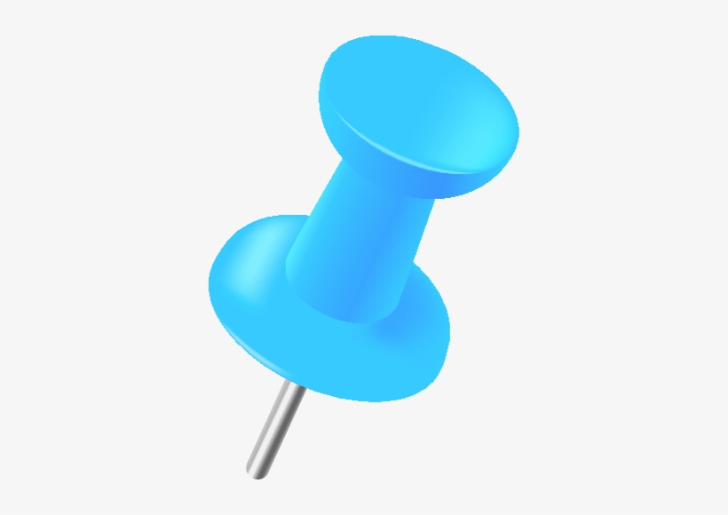 Light Blue Pin Png, transparent png