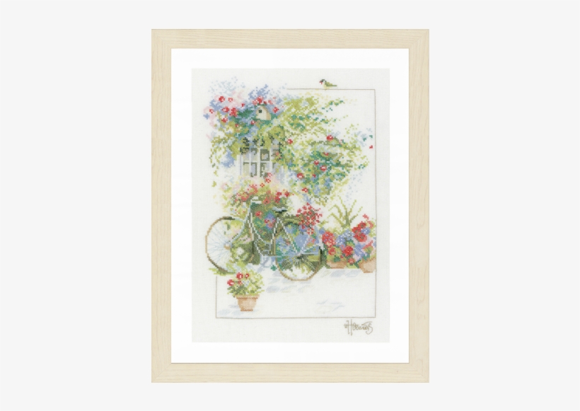 Lanarte Flowers And Bicycle, transparent png