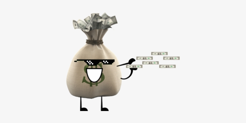 Money Bag - Bag Of Money Png, transparent png
