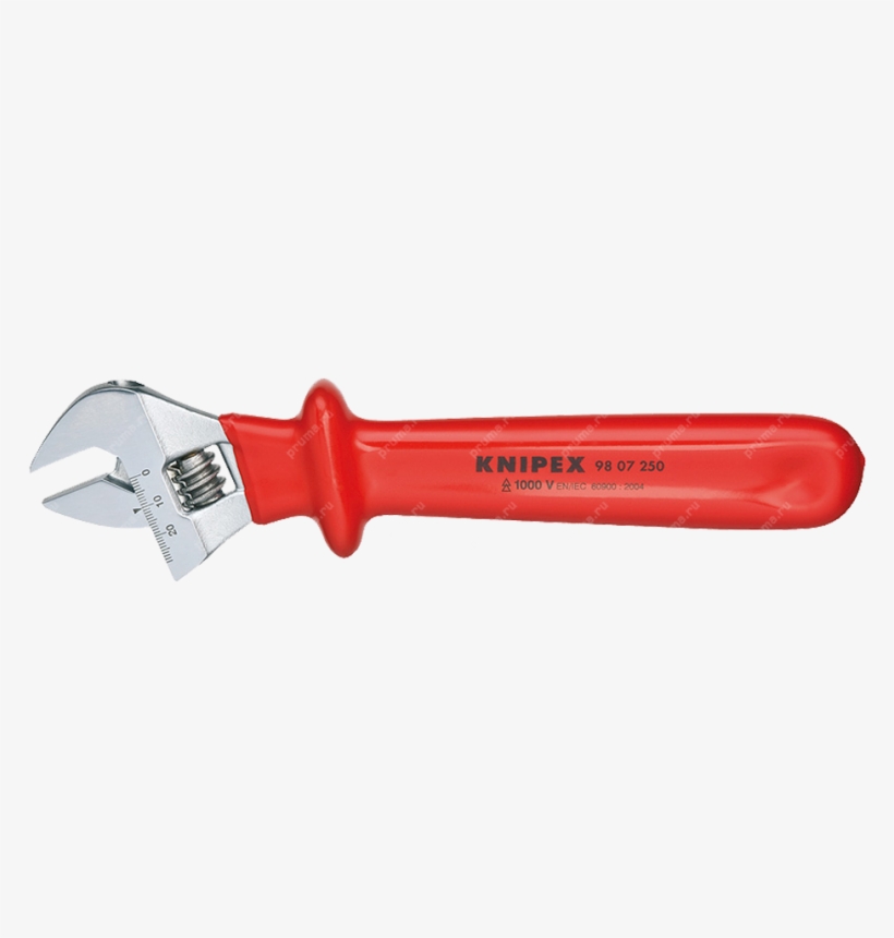 Spanner Png Image - Knipex 10 Adjustable Wrench, transparent png