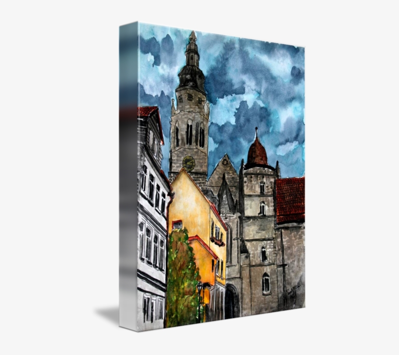 Transparent Castle Paintings Graphic Download - Coburg Germany Castle Painting Art Print, transparent png