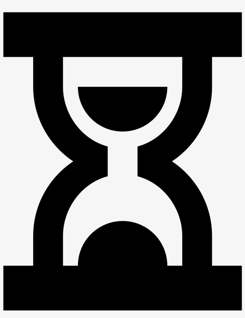 It's A Logo Of An Hourglass, Reduced To An Image Of - Icon, transparent png