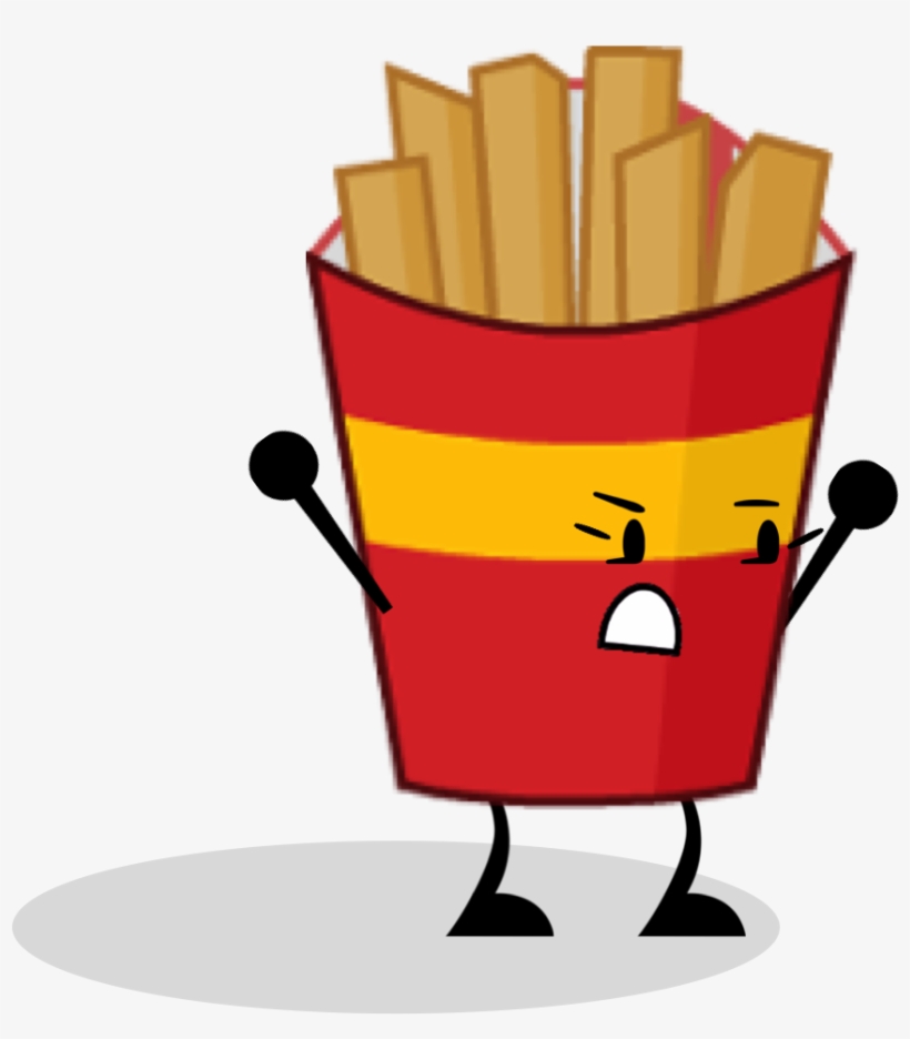 Battle For Dream Island-fries - Battle For Dream Island Fries, transparent png