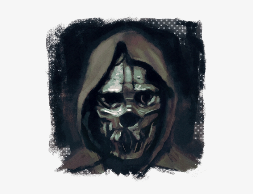 Corvo's Mask - Corvo Attano Dishonored Masks, transparent png