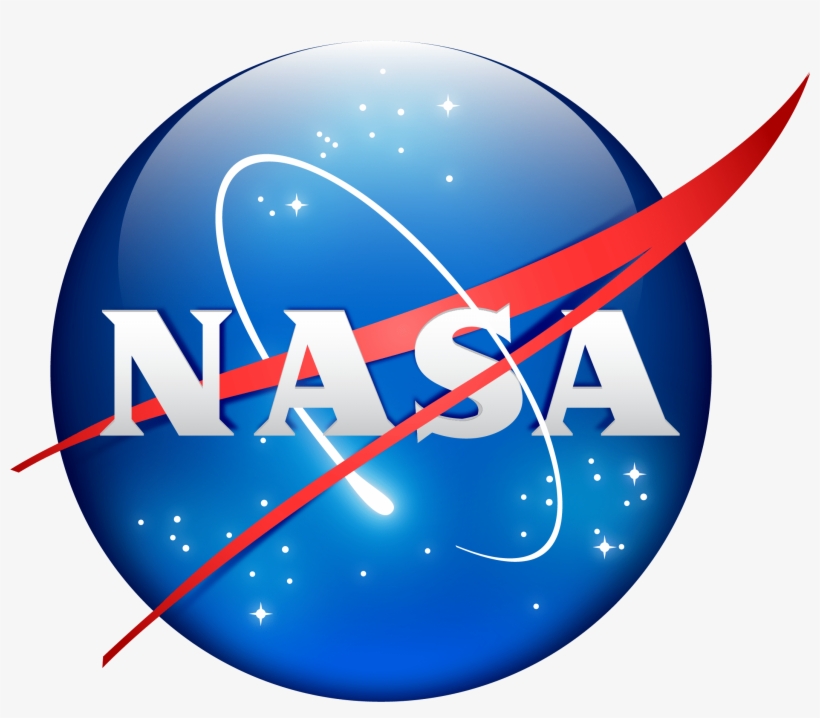 Nasa Logo / Nasa - Nasa Vintage Logo Round Silver Metal Watch, transparent png