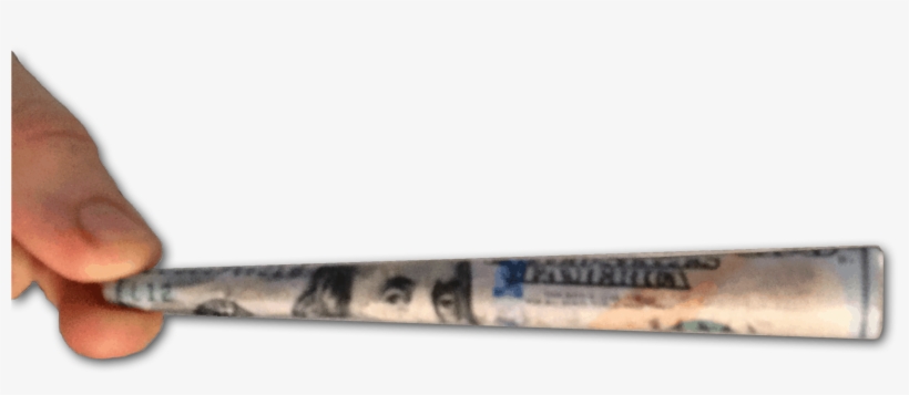 Joint Transparent Stoner - Dollar Rolled Up Png, transparent png