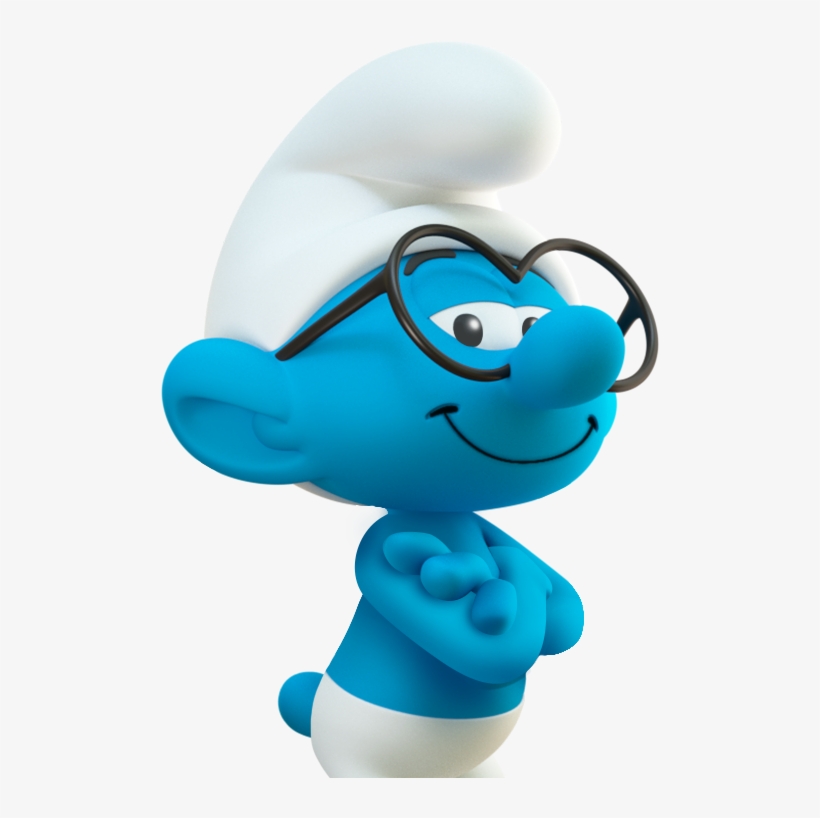 Brainy Smurf Png Image - Brainy Smurf, transparent png
