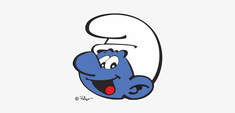 Smurf Logo - Blues Clues Vs Smurfs, transparent png