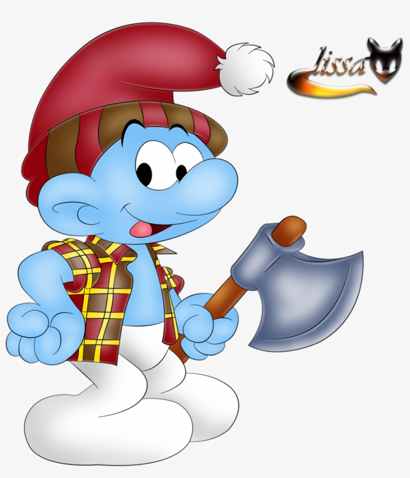 Smurf Lesorub Smurfs - Смурфики Клипарт, transparent png