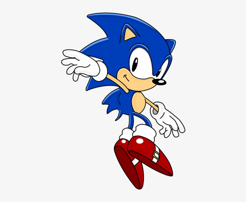 Sonic The Hedgehog Render Comments - Classic Sonic The Hedgehog Png, transparent png