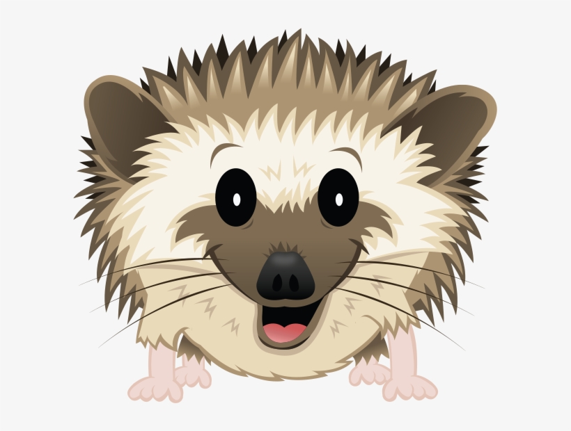 Hedgehog - Cartoon African Pygmy Hedgehog, transparent png