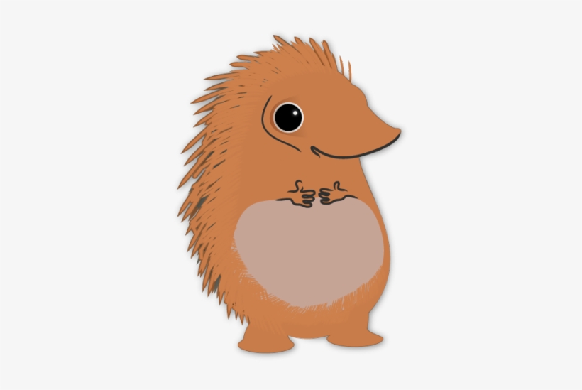 A Hedgehog - Cartoon, transparent png