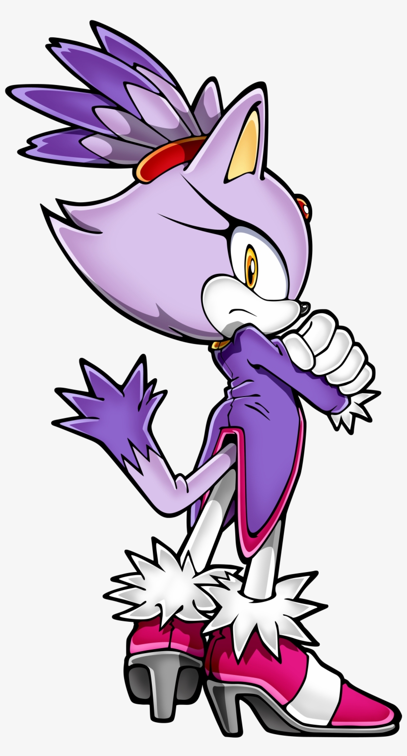 Blaze The Cat - Blaze The Cat Png, transparent png