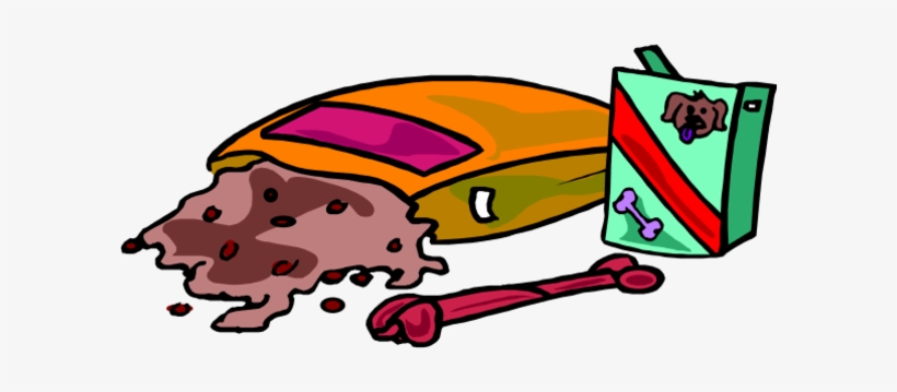 Color Variations - Dog Food Clip Art Png, transparent png