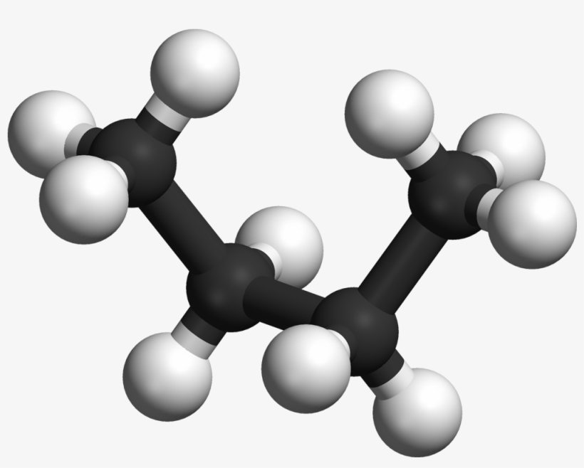 Butane Negative Gauche Side 3d Balls - Electronic Effect And Steric Effect, transparent png