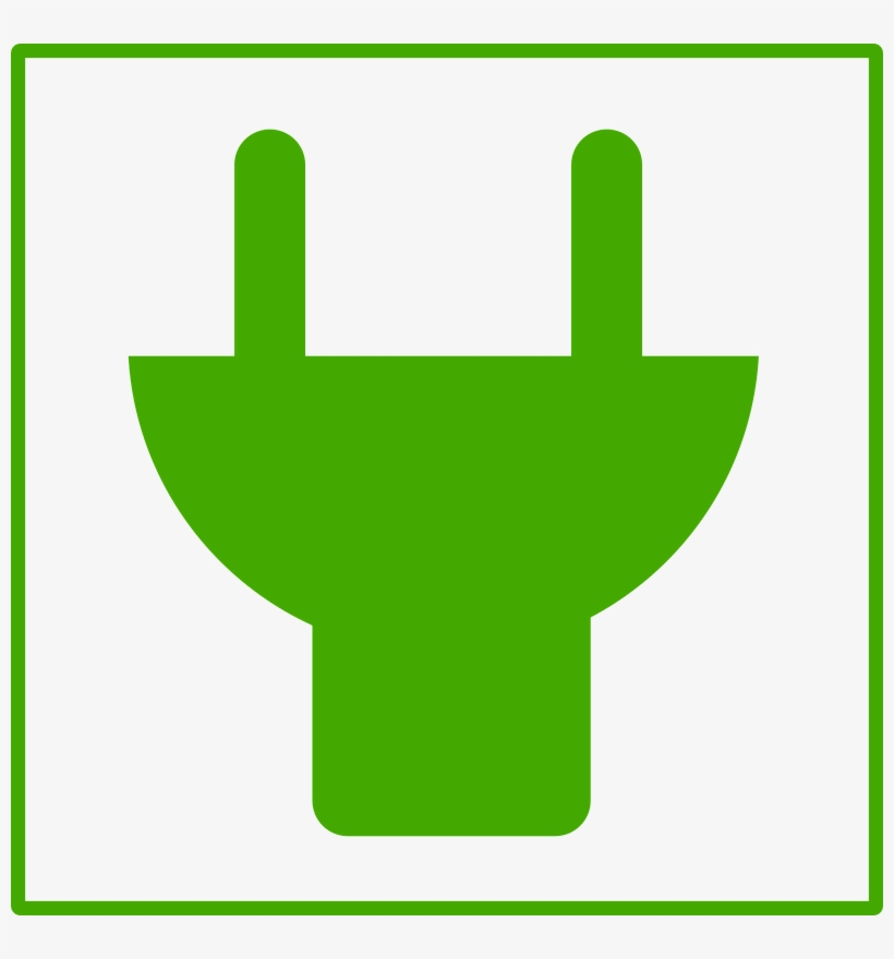Eco Green Plug Icon - Green Plug Icon, transparent png