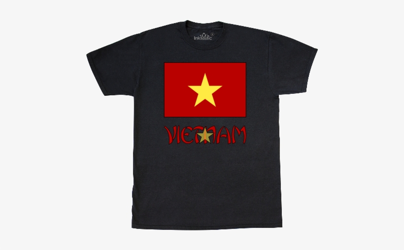 Vietnam Flag & Word - Olympics T Shirt, transparent png