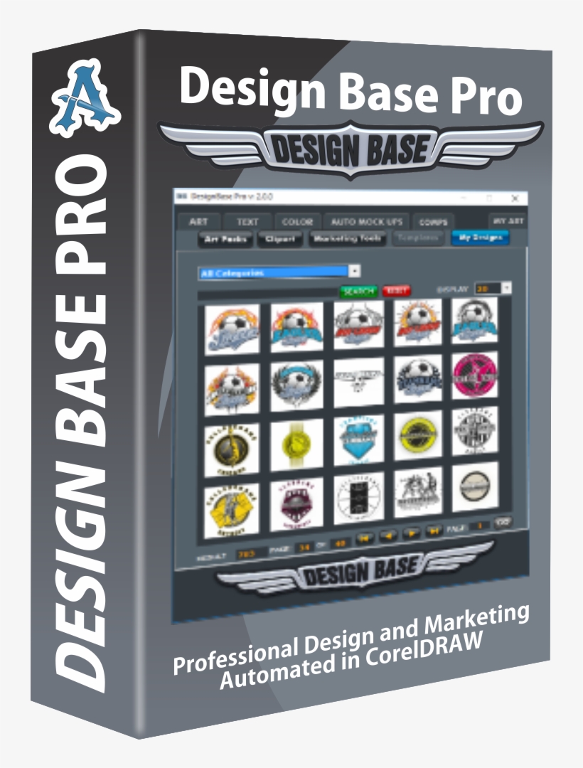 Design Base Pro - Plugins For Corel Draw, transparent png