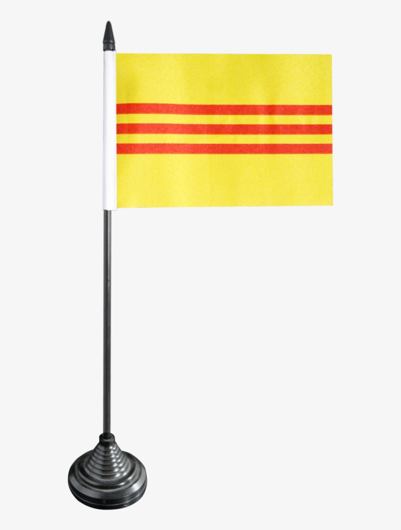 Vietnam Old Table Flag - Flag, transparent png