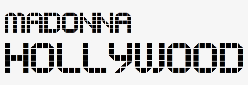 Hollywood Logo - Madonna Hollywood Logo, transparent png