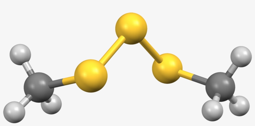 Dimethyl Trisulfide Dft Mercury 3d Balls - 3d Molecule Of Mercury, transparent png